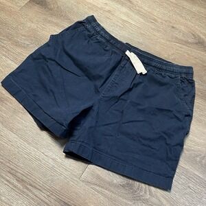 Chubbies Mens Size L Drawstring Elastic Waist Shorts 5.5" Navy Blue Casual Used